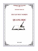 125 câu trắc nghiệm Quang Hình( có đáp án)
