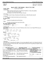 Bài 33. Điều chế hi dro -phản ứng thế