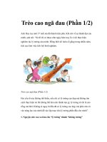 Trèo cao ngã đau (Phần 1/2) ppt