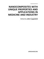 NANOCOMPOSITES WITH UNIQUE PROPERTIES AND APPLICATIONS IN MEDICINE AND INDUSTRY ppsx