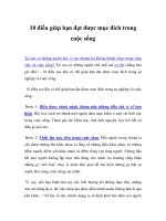 10 điều giúp bạn đạt được mục đích trong cuộc sống ppt