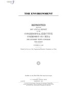 THE ENVIRONMENT CONGRESSIONAL-EXECUTIVE COMMISSION ON CHINA potx
