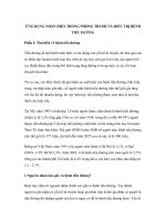 ỨNG DỤNG NHÂN ĐIỆN TRONG PHÒNG TRÁNH VÀ ĐIỀU TRỊ BỆNH TIỂU ĐƯỜNG Phần I docx