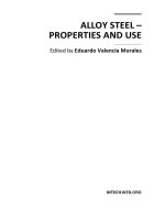 ALLOY STEEL – PROPERTIES AND USE pptx