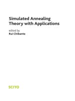 Simulated Annealing Theory with Applications ppsx