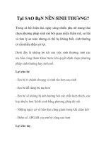 TẠI SAO BẠN NÊN SINH THƯỜNG? pdf