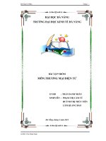 Đề Tài: ỨNG DỰNG KINH DOANH BẰNG THƯƠNG MẠI ĐIỆN TỬ CỦA CÔNG TY VINAGAME TRONG THỊ TRƯỜNG ĐÀ NẴNG docx