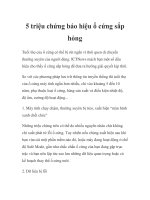 5 triệu chứng báo hiệu ổ cứng sắp hỏng ppt