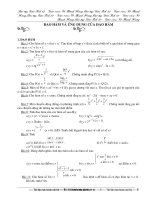 Bài tập Giải tích 12