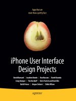Apress Iphone User Interface Design Projects pptx