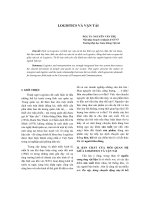 báo cáo khoa học  'logistics và vận tải'