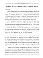 Một số lưu ý khi soạn thảo câu trắc nghiệm môn toán