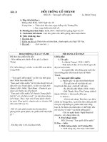 Tiết 76 - Hồi trống Cổ Thành