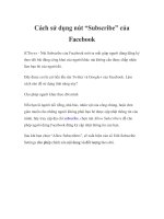 Cách sử dụng nút “Subscribe” của Facebook potx