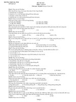 Đề trắc nghiệm TN_ĐH số 2