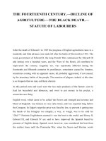 THE FOURTEENTH CENTURY.—DECLINE OF AGRICULTURE.—THE BLACK DEATH.— STATUTE OF LABOURERS potx