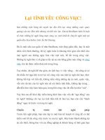 LẠI TÌNH YÊU CÔNG VIỆC! ppt