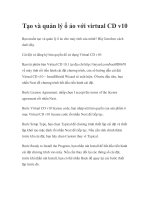 Tạo và quản lý ổ ảo với virtual CD v10 potx