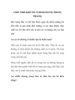 5 ĐỒN THỔI KHÓ TIN VỀ DINH DƯỠNG TRONG THAI KỲ pdf