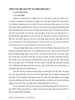 Nâng cao hiệu quả tiết dạy môn sinh học 9