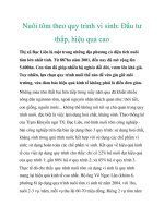 Nuôi tôm theo quy trình vi sinh: Đầu tư thấp, hiệu quả cao docx