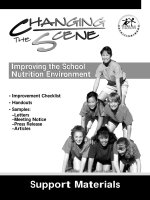 Improving the School Nutrition Environment potx
