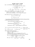 BÀI TẬP MẠCH ĐIỆN