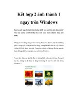 Kết hợp 2 ảnh thành 1 ngay trên Windows ppsx