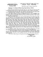 Công văn đạt báo GD&TĐ