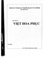 việt hoa phục