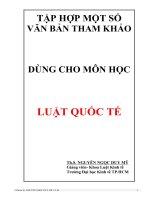 Luật quốc tế potx