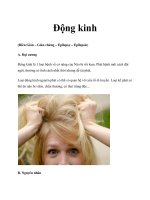 Động kinh (Điên Giản – Giản chứng – Epilepsy – Epilepsie) pptx