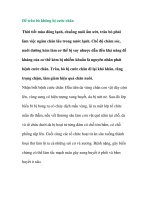 Để trâu bò không bị cước chân potx