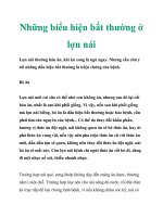 Những biểu hiện bất thường ở lợn nái doc