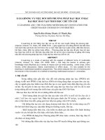 báo cáo nghiên cứu khoa học  'e-learning và việc đổi mới phương pháp dạy học ở bậc đại học đào tạo theo học chế tín chỉ'