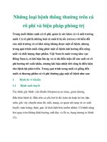 Những loại bệnh thông thường trên cá rô phi và biện pháp phòng trị pptx