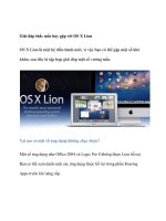 Giải đáp thắc mắc hay gặp với OS X pdf