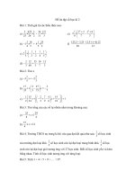 đề ôn tập số học 6 - học kì 2