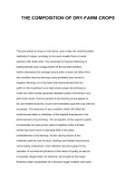 THE COMPOSITION OF DRY-FARM CROPS ppsx