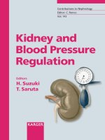 Kidney and Blood Pressure Regulation - Contributions to Nephrology Vol. 143 pptx