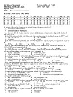 kiểm tra lớp 11 lần 3