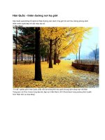 Hàn Quốc - thiên đường nơi hạ giới ppt