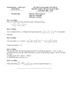 Đề thi vào trường chuyên Lê Quý Đôn