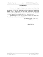 Xuất khẩu bánh kẹo của Công ty cổ phần thực phẩm Hữu Nghị trong bối cảnh khủng hoảng kinh tế quốc tế