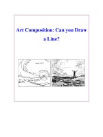 Art Composition: Can you Draw a Line? docx