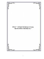 đề tài ''''  chế hội chế độ hưu trí trong luật bảo hiểm xã hội hiện nay ''''