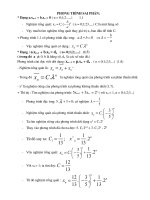 Phương trình sai phân