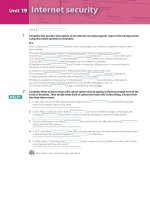 Unit 19: Internet security pptx