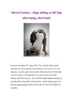 Steven Laxton – chụp những cơ thể đẹp như tượng, như tranh ppt