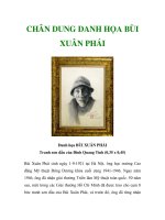 CHÂN DUNG DANH HỌA BÙI XUÂN PHÁI potx